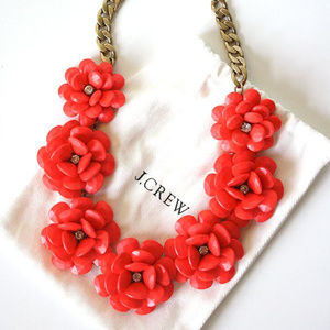 J.Crew Rose Necklace